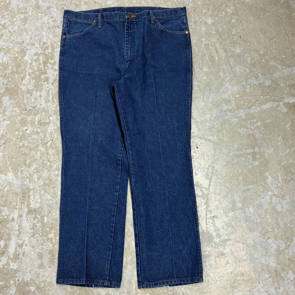Wrangler Jeans 39x30 Blue Pants 936 Slim Cowboy Western Rodeo Denim Tag 40x32